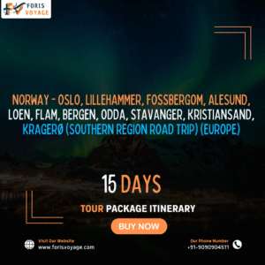 Norway - Oslo, Lillehammer, Fossbergom, Alesund, Loen, Flam, Bergen, Odda, Stavanger, Kristiansand, Kragerø (Southern Region Road Trip) | 15 days (Europe)