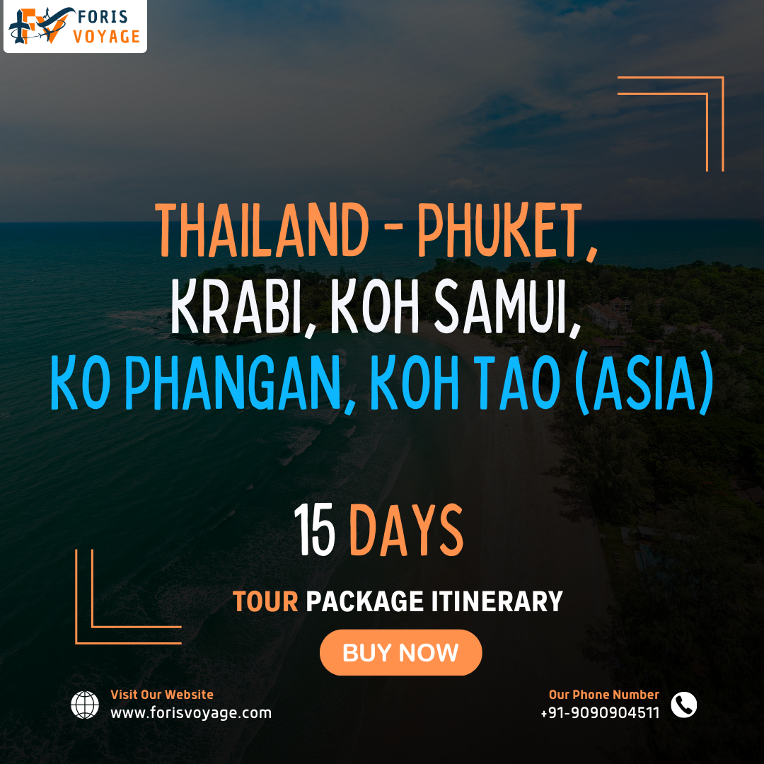 Thailand – Phuket, Krabi, Koh samui, Ko Phangan, Koh tao | 15 Days (Asia)